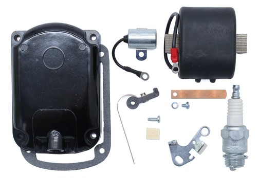 Magneto points cover coil - points,