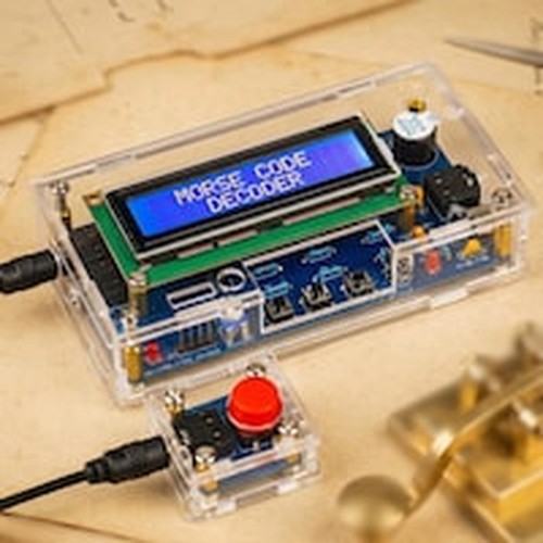 Diy morse code decoder kit - code,